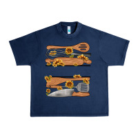 Navy custom name kitchen tools Urban Heavy Tee - MaliasSmallBusiness