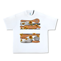 White custom name kitchen tools Urban Heavy Tee - MaliasSmallBusiness
