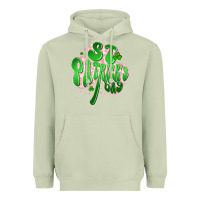 Matcha st patricks day clover Heavyweight Hoodie - Artiststas