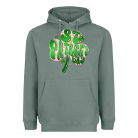 Sage st patricks day clover Heavyweight Hoodie - Artiststas