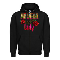 Black abuela our lady Zipper Hoodie - CTS Tumbler Store