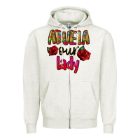 Abuela Our Lady Zipper Hoodie | Teevron