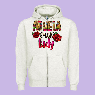 Abuela Our Lady Zipper Hoodie Designed By Cts Tumbler Store
