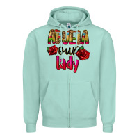 Seafoam abuela our lady Zipper Hoodie - CTS Tumbler Store