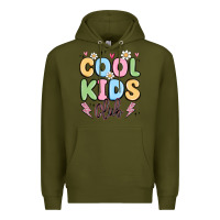 Army Green cool kids club Premium Hoodie - MaliasSmallBusiness