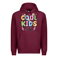 Burgundy cool kids club Premium Hoodie - MaliasSmallBusiness