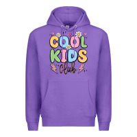 Purple cool kids club Premium Hoodie - MaliasSmallBusiness