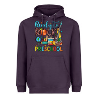 Plum ready to rock preschool Heavyweight Hoodie - JahusDesignShop