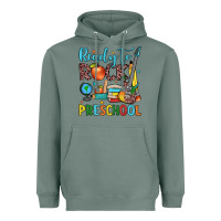 Sage ready to rock preschool Heavyweight Hoodie - JahusDesignShop