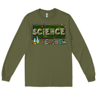 Army Green science teacher Long Sleeve Tee - texasbilliewilder