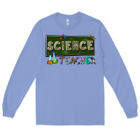 Colony Blue science teacher Long Sleeve Tee - texasbilliewilder