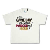 Pistachio on game day we wear maroon and gold Urban Heavy Tee - MaliasSmallBusiness