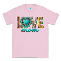 Bubblegum Pink love mom western Classic Tee - texasbilliewilder