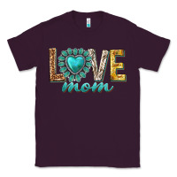 Plum love mom western Classic Tee - texasbilliewilder
