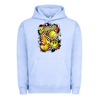 Pigment Grape Ice vintage softball Urban Hoodie - MaliasSmallBusiness