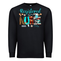 Black registered nurse Premium Sweatshirt - BundleAndBundleShop