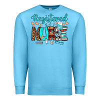 Ocean Blue registered nurse Premium Sweatshirt - BundleAndBundleShop