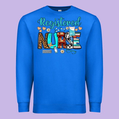 Registered Nurse Premium Sweatshirt Designed By Bundleandbundleshop