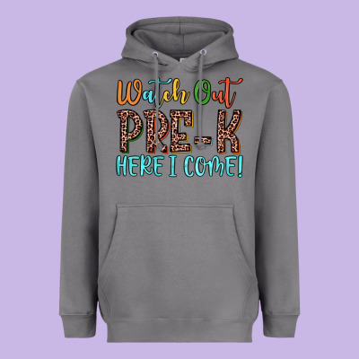 Watch Out Pre K Here I Come! Heavyweight Hoodie Designed By Jahusdesignshop