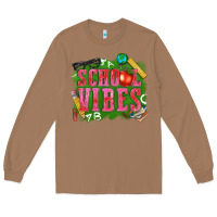 Toasted Coconut school vibes Long Sleeve Tee - texasbilliewilder