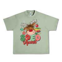 Oil Green sped squad Urban Heavy Tee - MaliasSmallBusiness