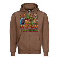 Chestnut ay ay ay ay canta y no llores coffee cups Zipper Hoodie - CTS Tumbler Store
