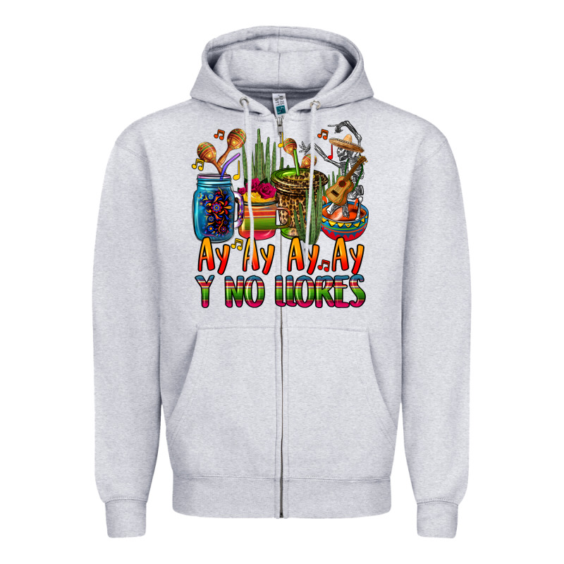 Ay Ay Ay Ay Canta Y No Llores Coffee Cups Zipper Hoodie by CTS Tumbler Store | Teevron