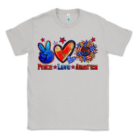 Moon Dust peace love america Classic Tee - Zillion Design Studio