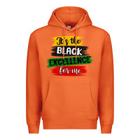 Carrot it s the black excellence for me Premium Hoodie - MaliasSmallBusiness