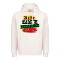 Pale Pink it s the black excellence for me Premium Hoodie - MaliasSmallBusiness