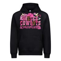 Black kisses cowboys martinis Urban Hoodie - NancyCooperArtShop