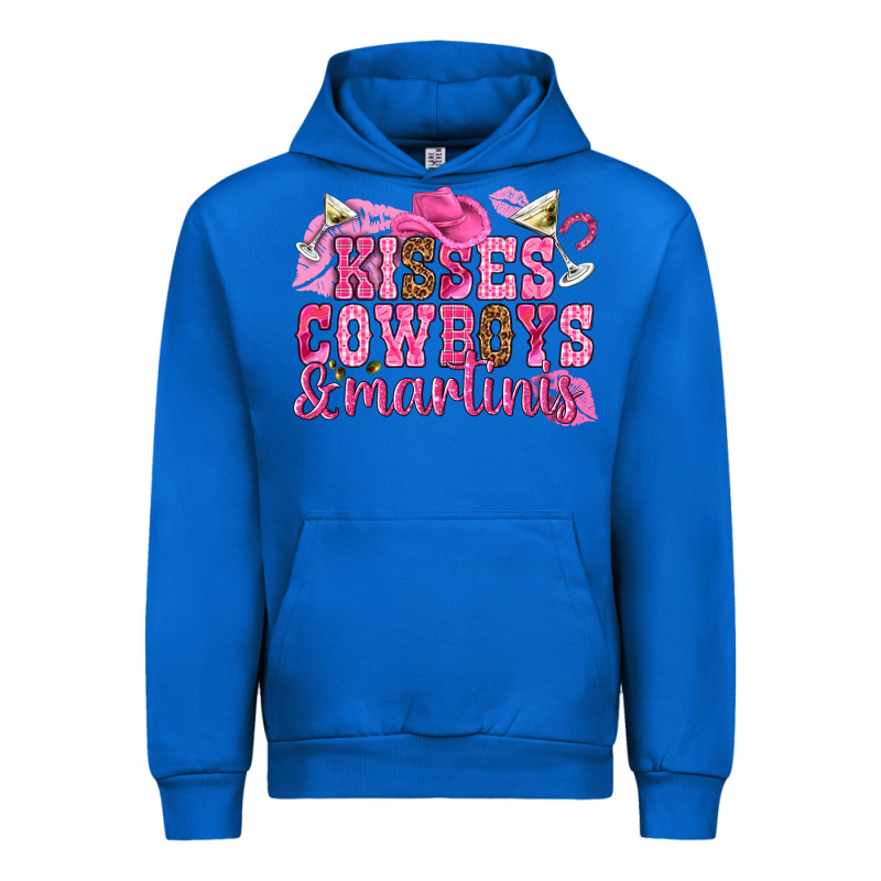 Kisses Cowboys Martinis Urban Hoodie by NancyCooperArtShop | Teevron