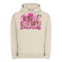 Pigment French Oak kisses cowboys martinis Urban Hoodie - NancyCooperArtShop