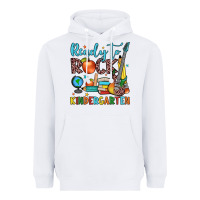 White ready to rock kindergarten Heavyweight Hoodie - JahusDesignShop