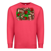 Cardinal american football helmet background Premium Sweatshirt - JahusDesignShop