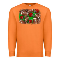 American Football Helmet Background Premium Sweatshirt | Teevron