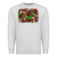 Dove Grey american football helmet background Premium Sweatshirt - JahusDesignShop