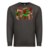 Smoke american football helmet background Premium Sweatshirt - JahusDesignShop