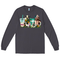 Smoke cow coffee cups Long Sleeve Tee - AdoDesignShop