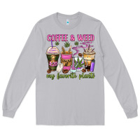 Moon Dust coffee and weed my favorite plants Long Sleeve Tee - Zillion Design Studio