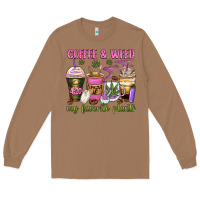 Toasted Coconut coffee and weed my favorite plants Long Sleeve Tee - Zillion Design Studio