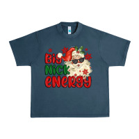 Midnight Navy big nick energy Urban Heavy Tee - MaliasSmallBusiness