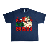 Navy big nick energy Urban Heavy Tee - MaliasSmallBusiness