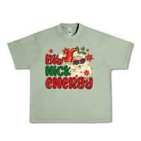Oil Green big nick energy Urban Heavy Tee - MaliasSmallBusiness