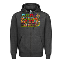 Charcoal Heather ay ay ay canta y no llores Zipper Hoodie - CTS Tumbler Store