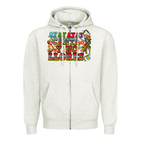 Oatmeal Heather ay ay ay canta y no llores Zipper Hoodie - CTS Tumbler Store