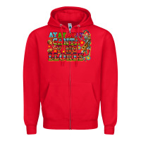 Red ay ay ay canta y no llores Zipper Hoodie - CTS Tumbler Store