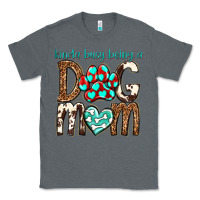 Charcoal Heather kinda busy being a dog mom Classic Tee - texasbilliewilder