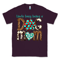 Plum kinda busy being a dog mom Classic Tee - texasbilliewilder