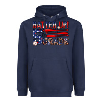 Navy batter up 5th grade Heavyweight Hoodie - JahusDesignShop